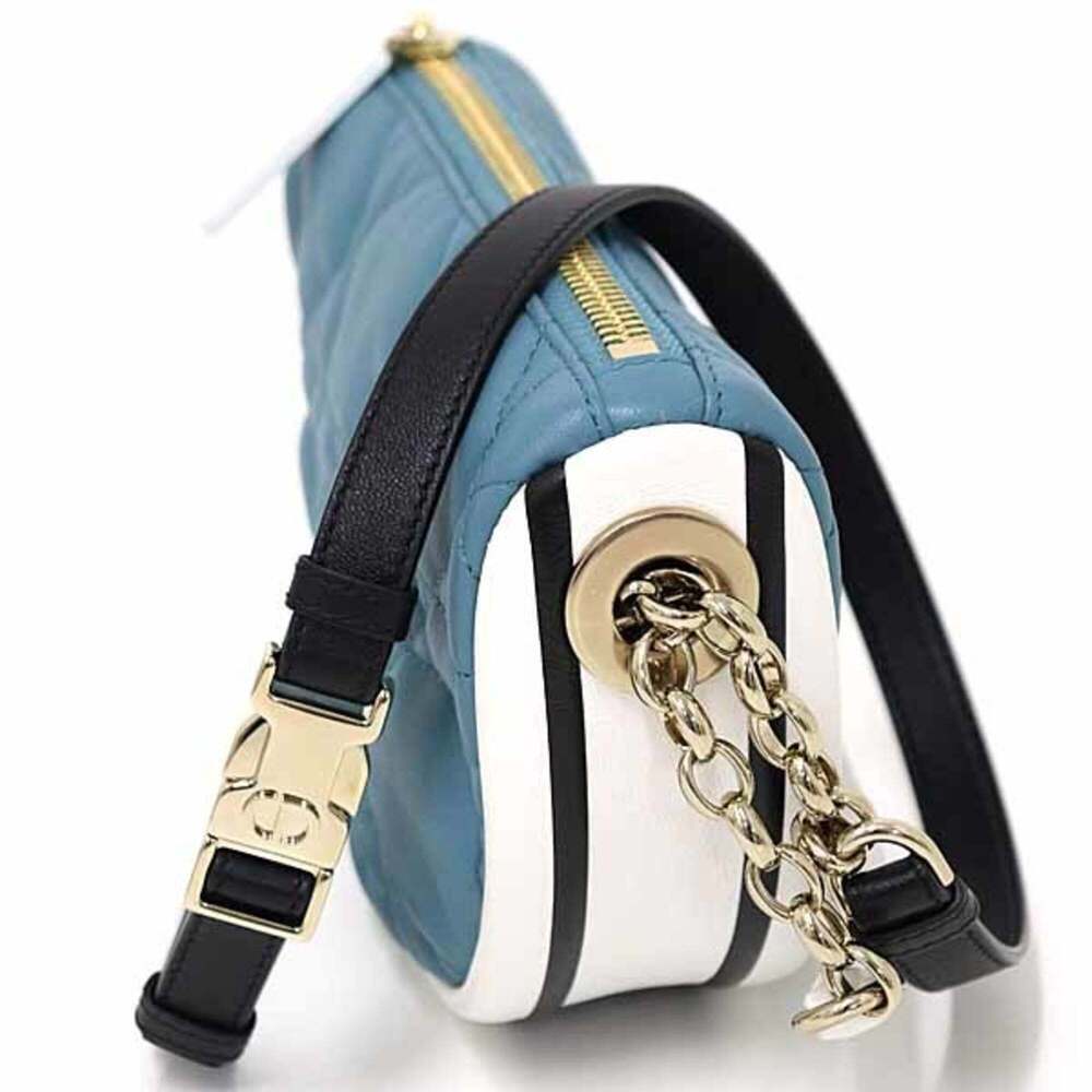 CHRISTIAN DIOR Black Lambskin Leather Shoulder Bag - Picture 3 of 6